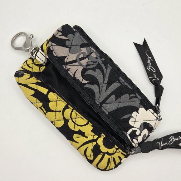 Vera Bradley - Zip Pouch w/ Key Fob in "Baroque" - EUC - Picture 4 of 12